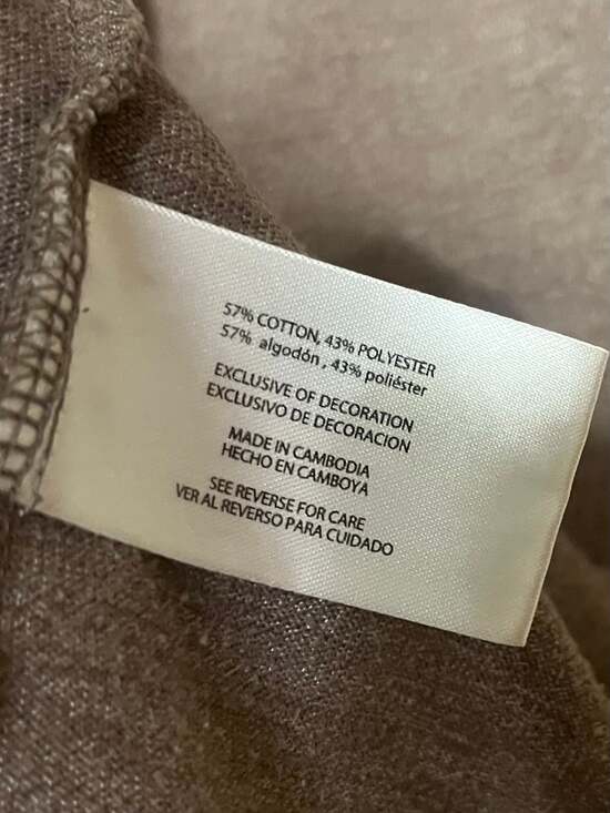 Eddie Bauer ragland shirt Mens Large long sleeve brown - Picture 5 of 9